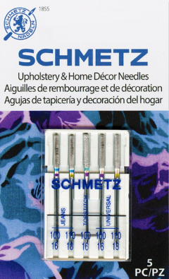 Schmetz Upholstery and Home Decor Needles Assorted Sizes