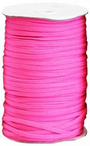 Soft Stretch Elastic 1/4in- Pink