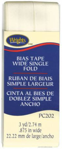Wide Single Fold Bias Tape