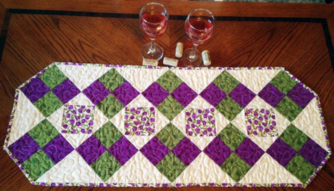 Fun Four-Patch Table Runner Pattern