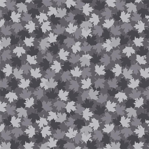 Canadian Christmas II - Grey Maple Leaf