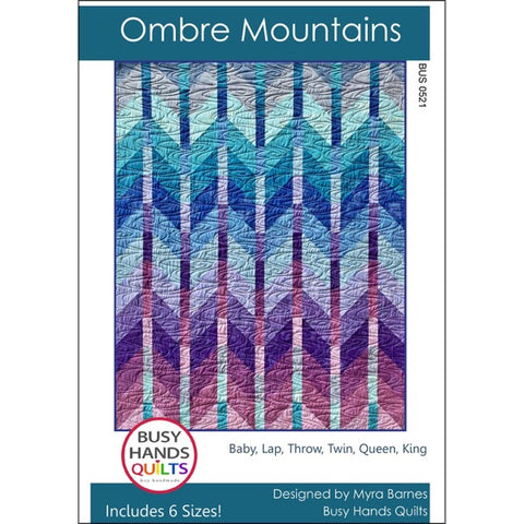 Ombre Mountains Pattern
