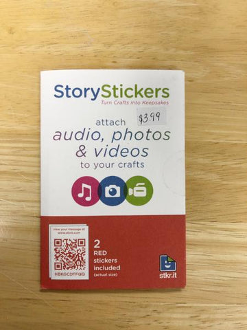 Story Stickers - Red (2pcs)