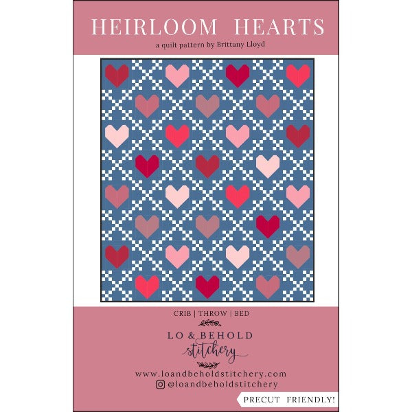 Heirloom Hearts Quilt Pattern