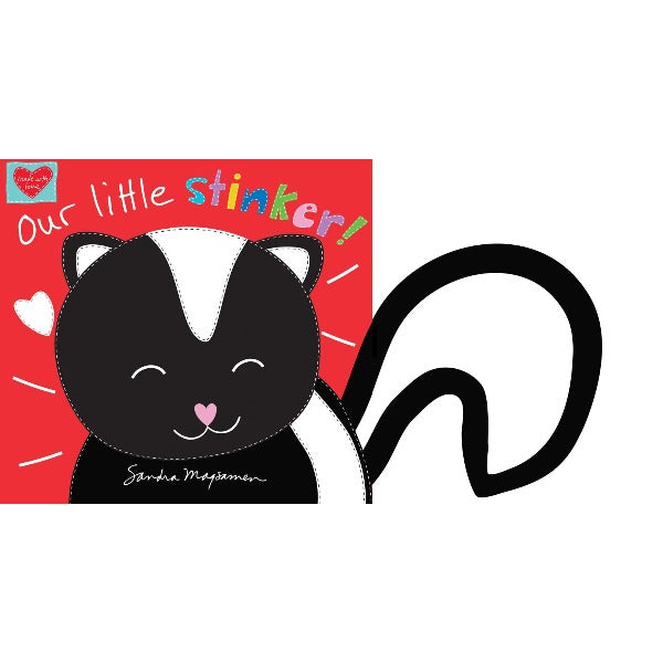 Huggable & Loveable Book Panel - Little Stinker Skunk