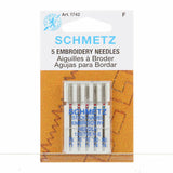 Schmetz Embroidery Needles 75/11 & 90/14 5ct