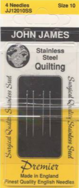 John James Hand Quilting Needle Size 10