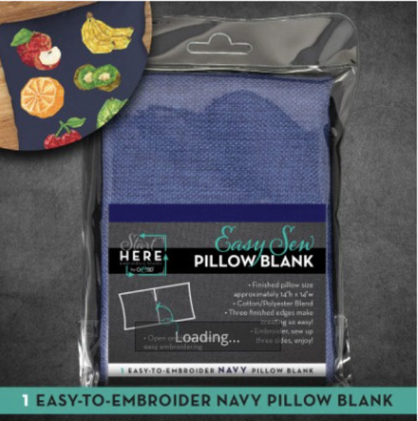 Easy Sew Pillow Blank - Navy