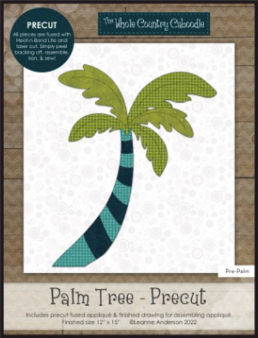 Palm Tree Precut Applique Kit