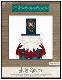 July Gnome - Precut Fused Applique Pack