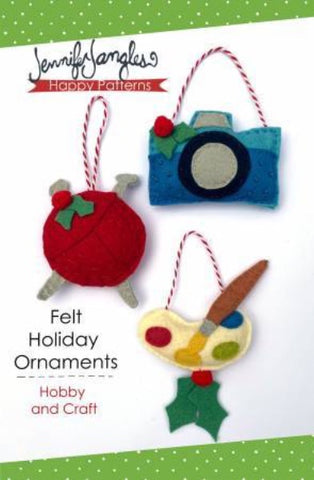 Felt Holiday Ornaments - Hobby and Craft