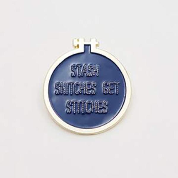 Stash Snitches Enamel Pin