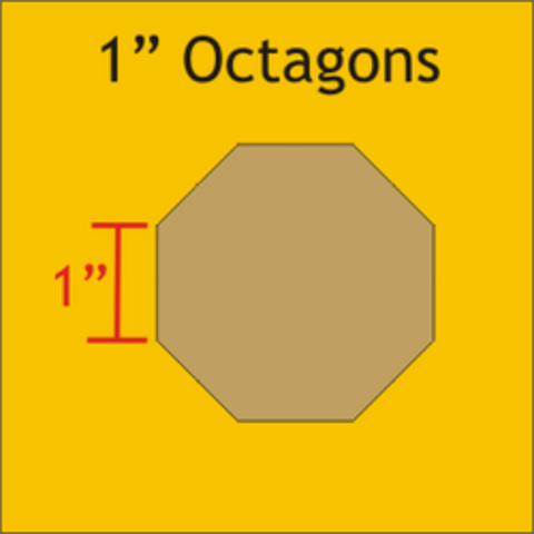 1" Octagon - Small Pack 50pcs