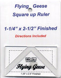Bloc Loc Flying Geese Ruler 1 1/4"x 2 1/2" Finished