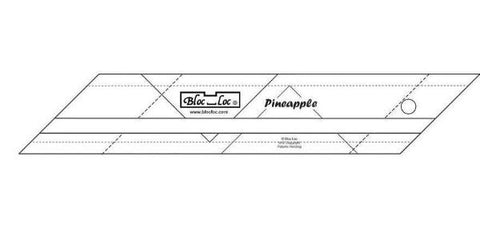 Bloc Loc Pineapple Ruler 3/4" & 1 1/2"